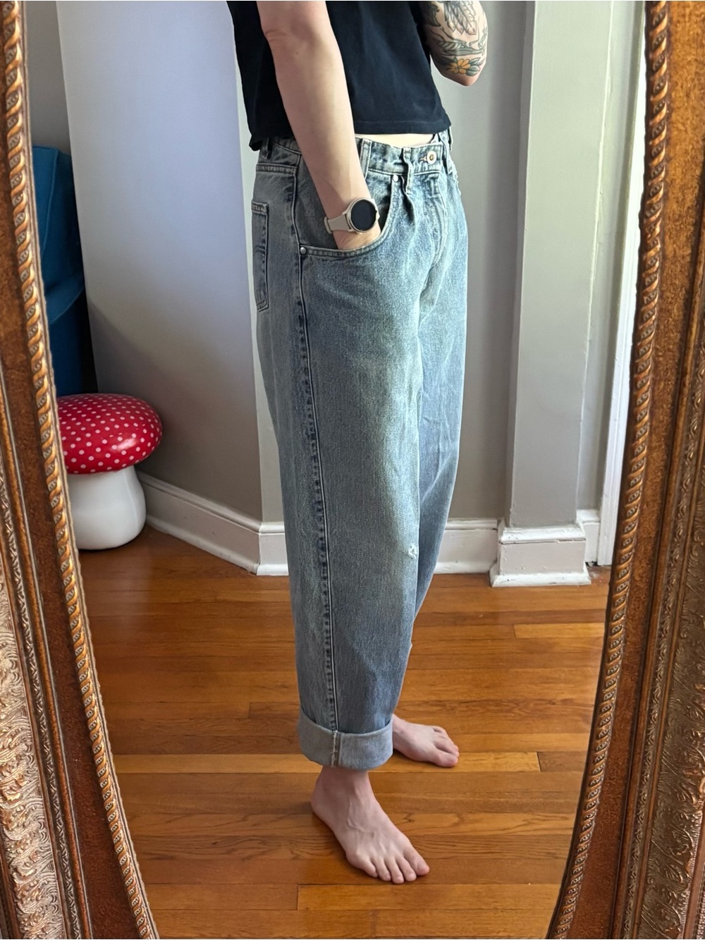Vintage 90s SilverTab Baggy Jeans, size 33x32